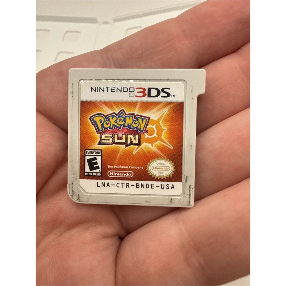 Pokémon Sun (Nintendo 3DS, 2016) No Insert‎ See Photos